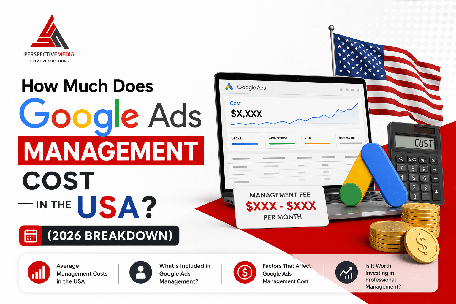Google Ads management cost USA